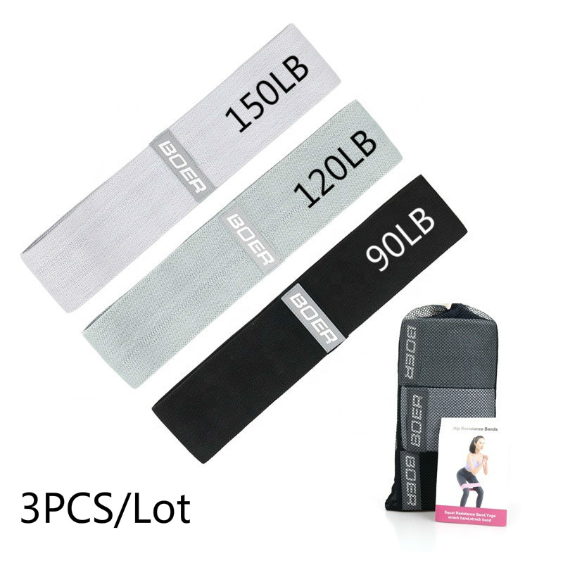 남녀공용 패브릭 저항 밴드 세트, 탄성 스포츠 요가 피 - Yoga Fitness Resistance Band 리뷰 및 가격