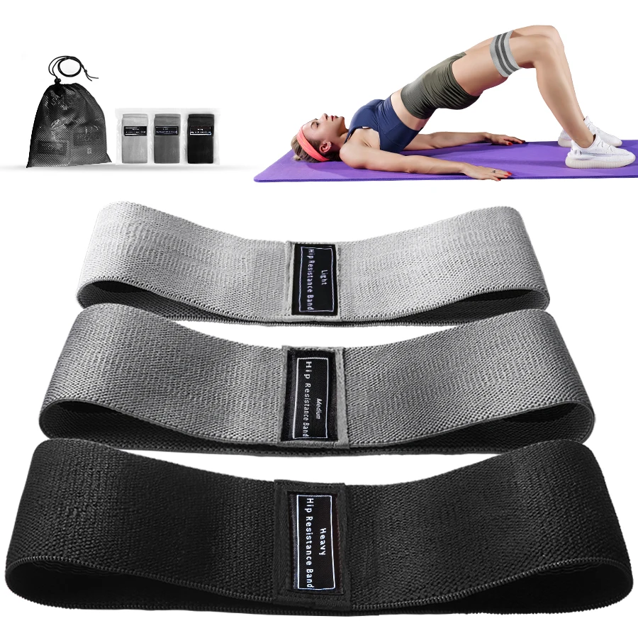 패브릭 저항 힙 부티 밴드 글루트 허벅지 탄성 운동 밴 - Yoga Fitness Resistance Band 리뷰 및 가격