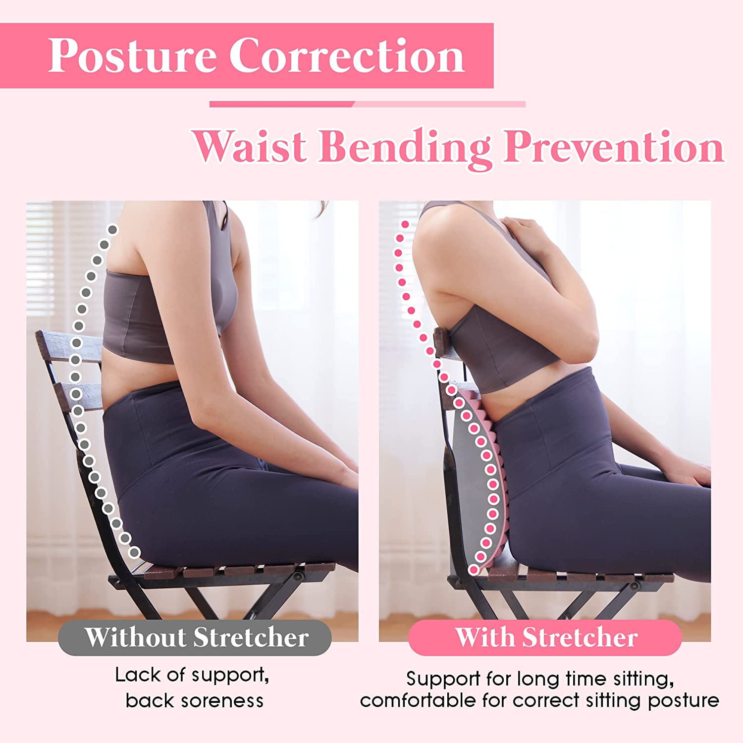 허리 통증 완화 치료 스트레칭 베개, 요추 지지대, 탈 - Posture Corrector Back 리뷰 및 가격